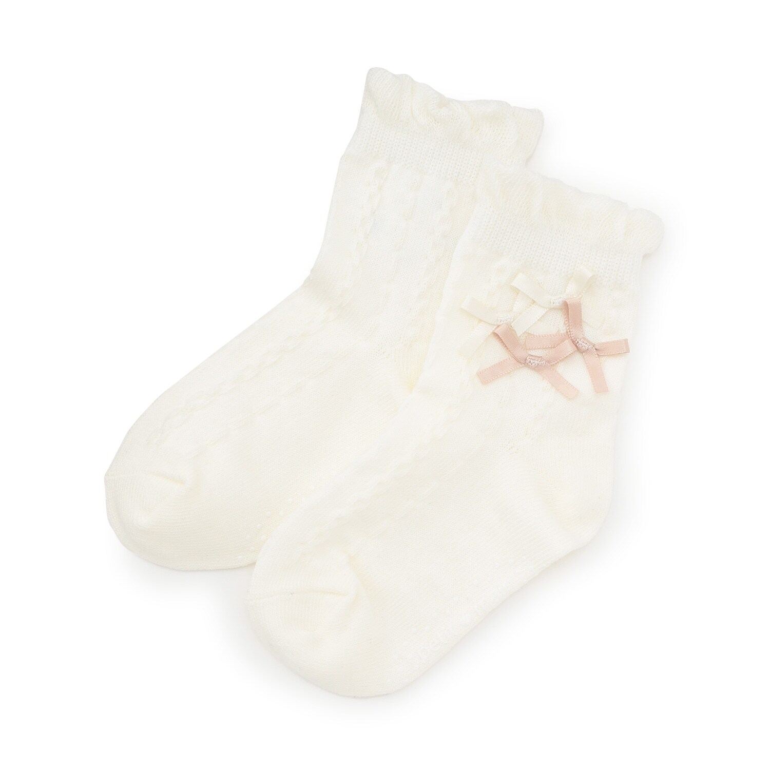 メニーリボンクルーソックス