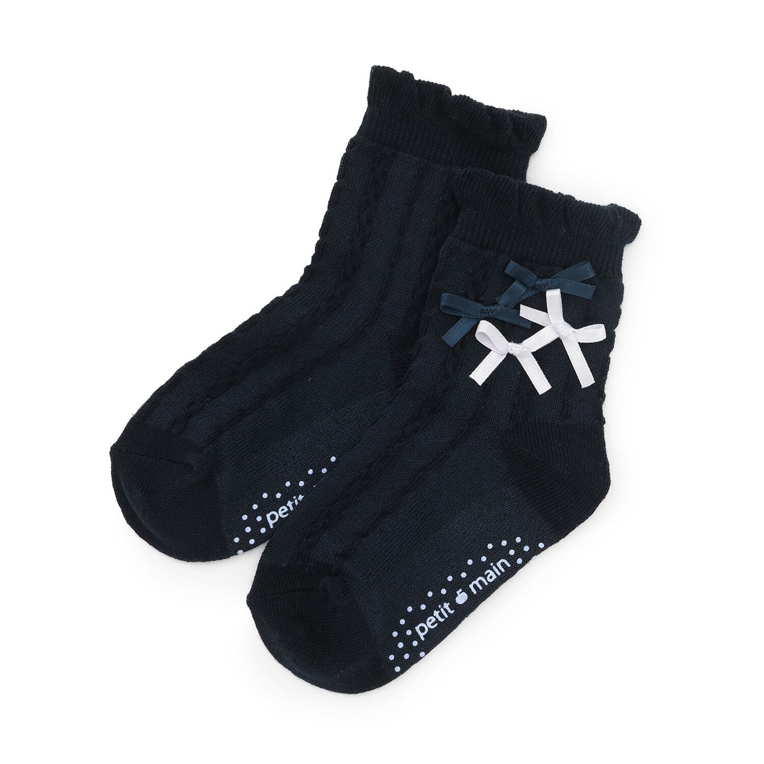 メニーリボンクルーソックス