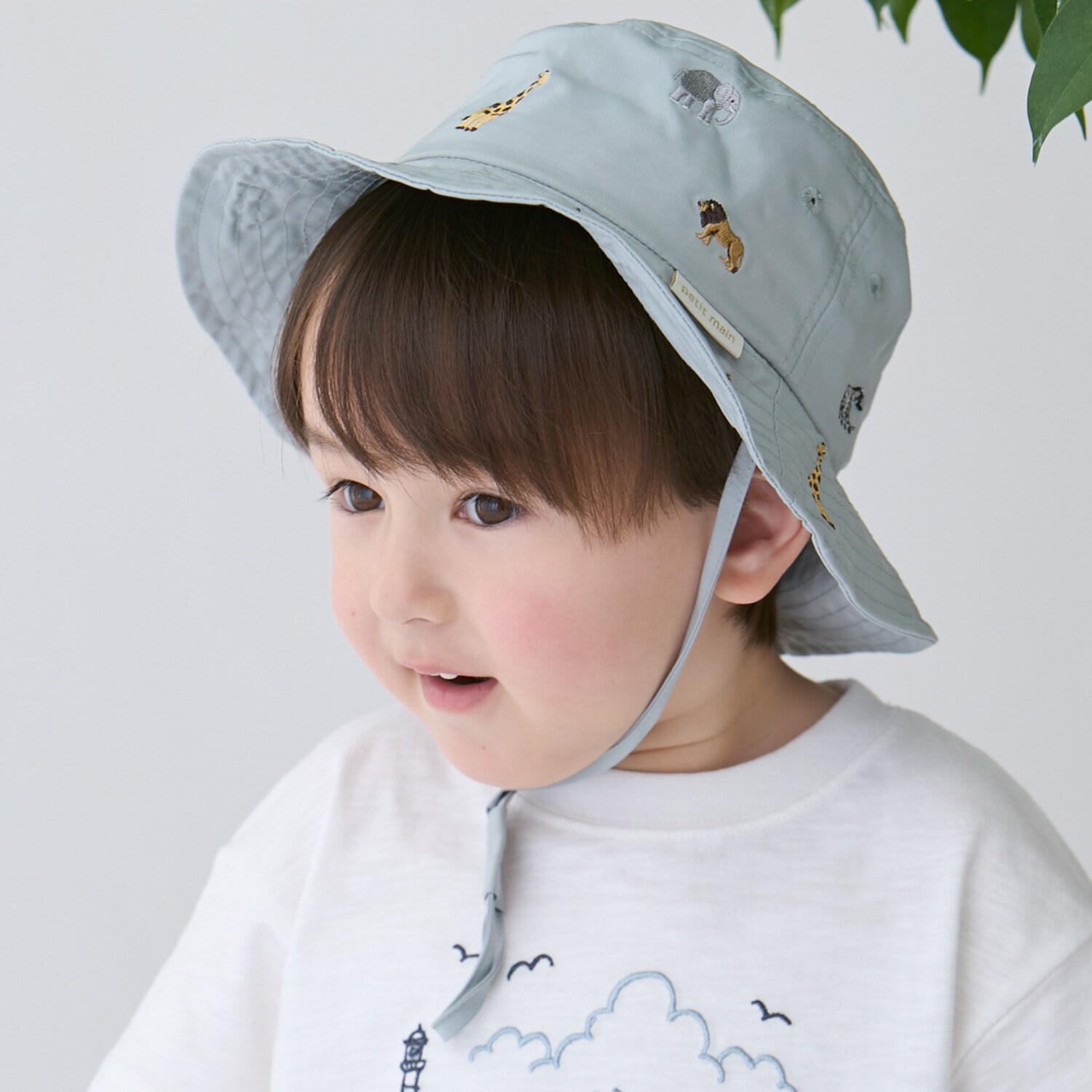 【遮熱】刺しゅうバケットハット