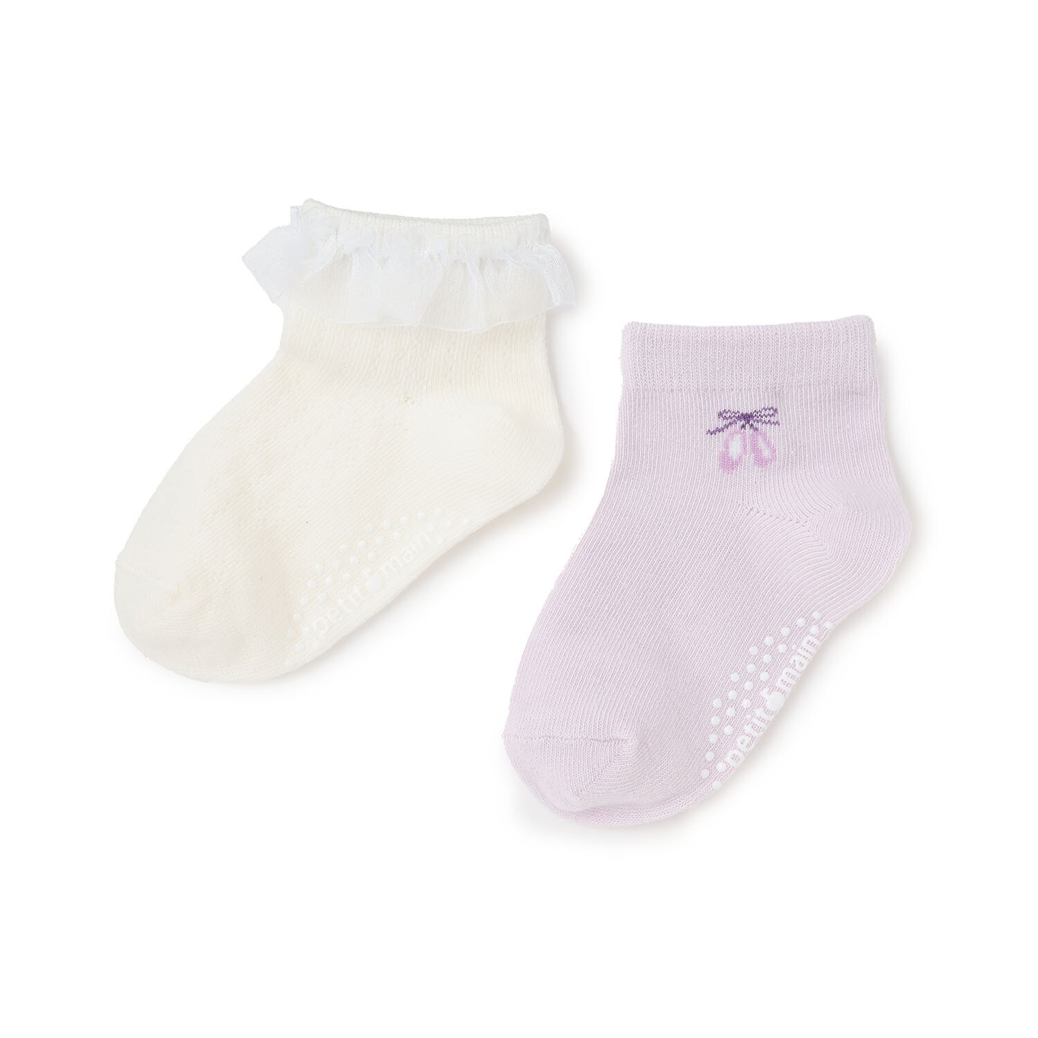 バレエショートソックス2P