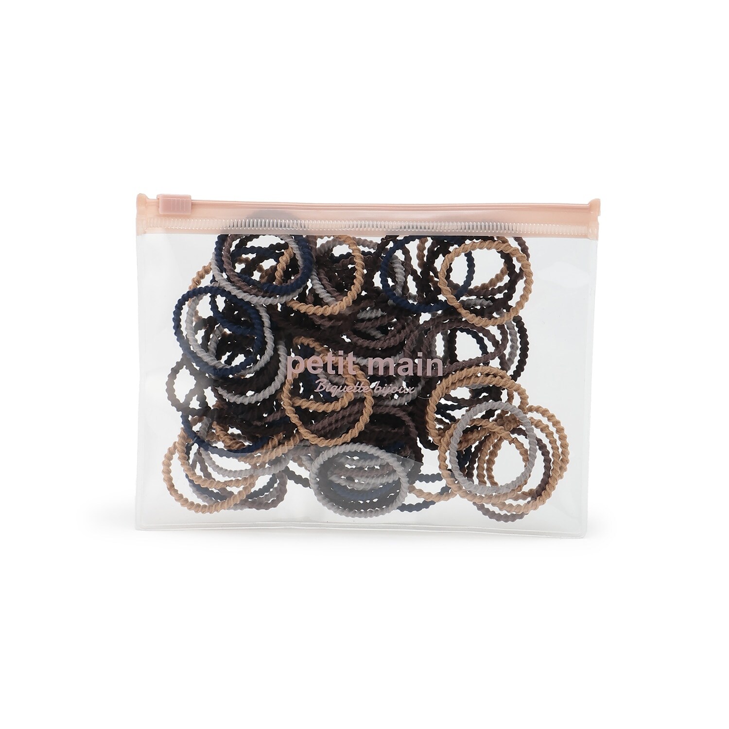 ポーチ入りヘアゴムセット/L
