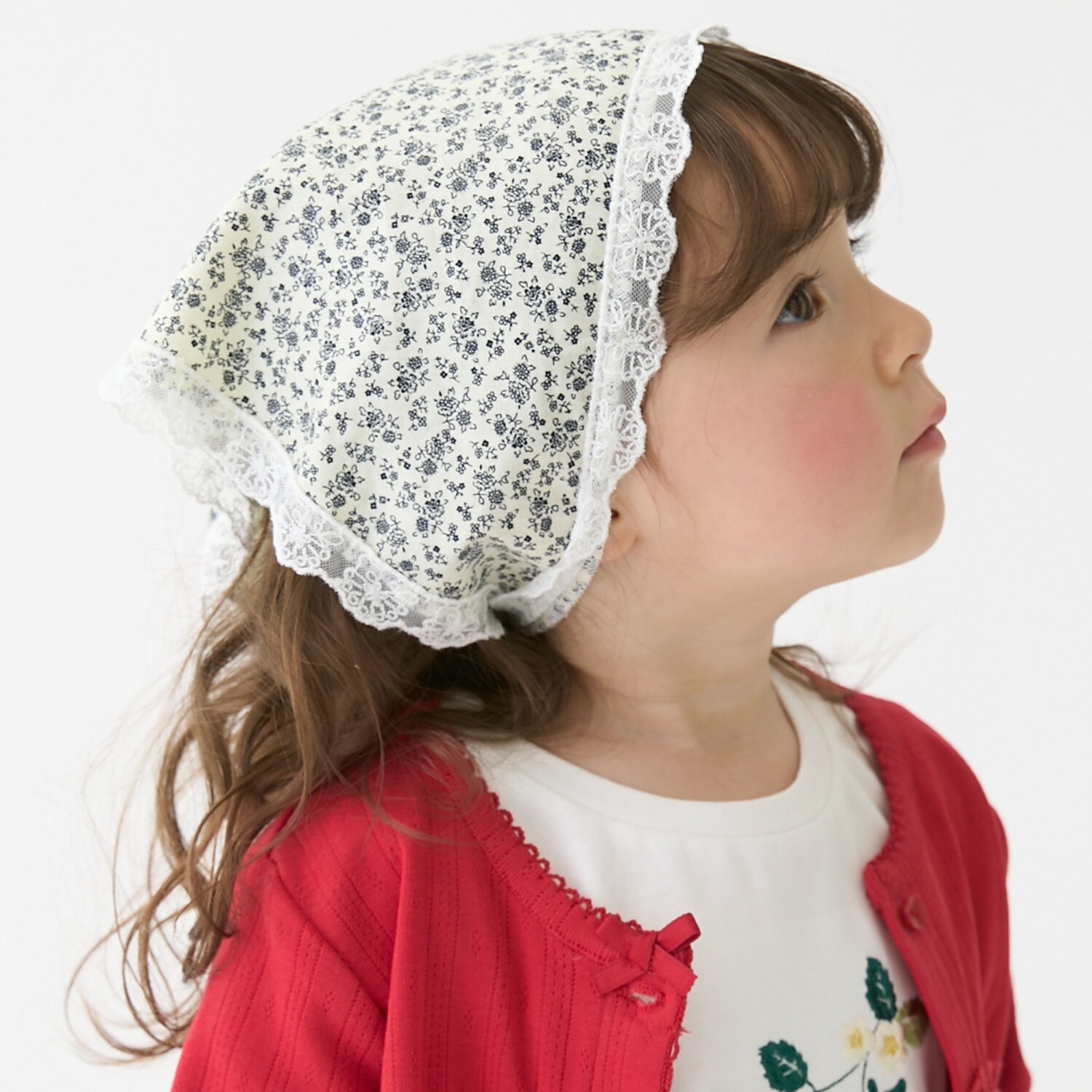 レースつきバブーシュカ/L