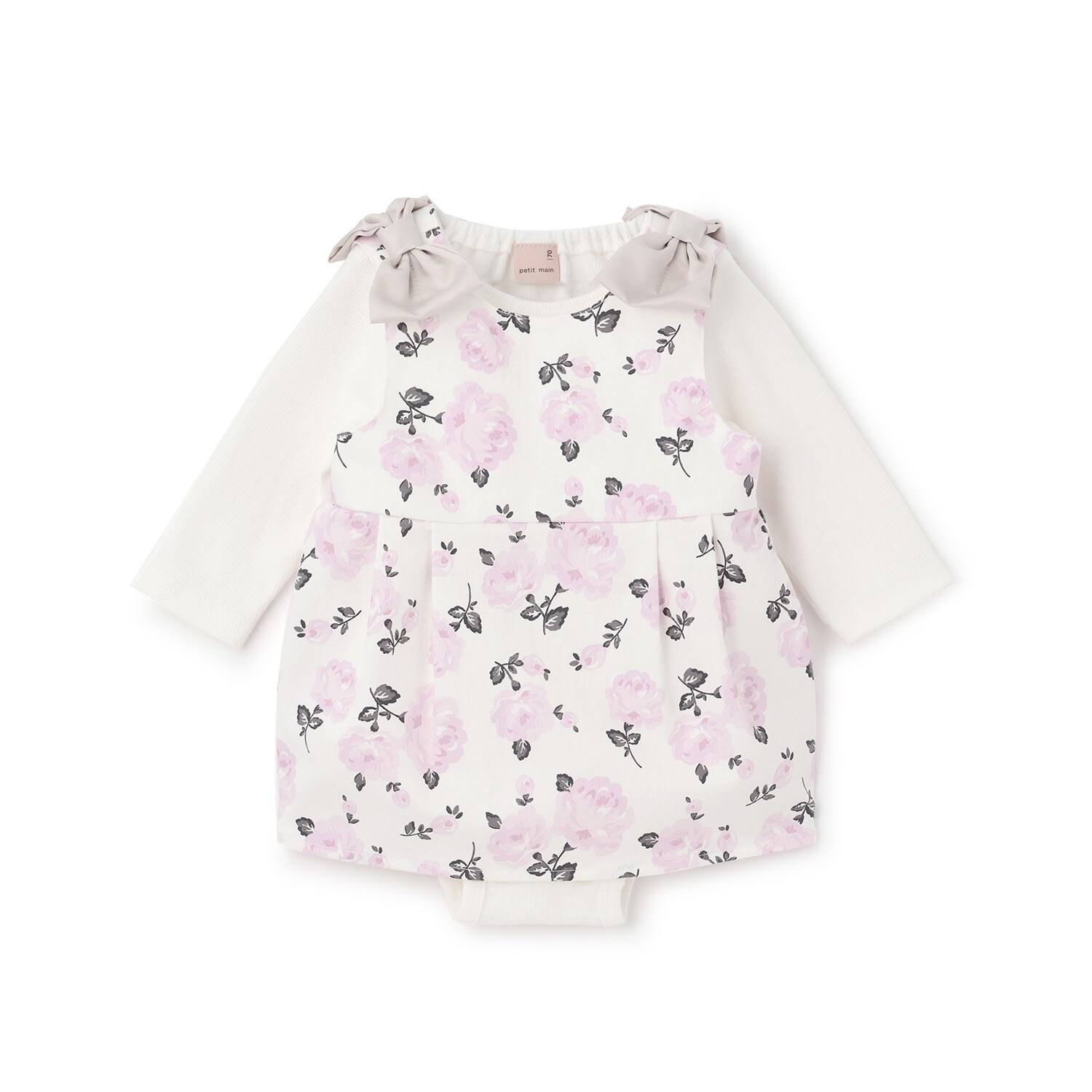 【リンク】ドット・花柄OPセットアップ