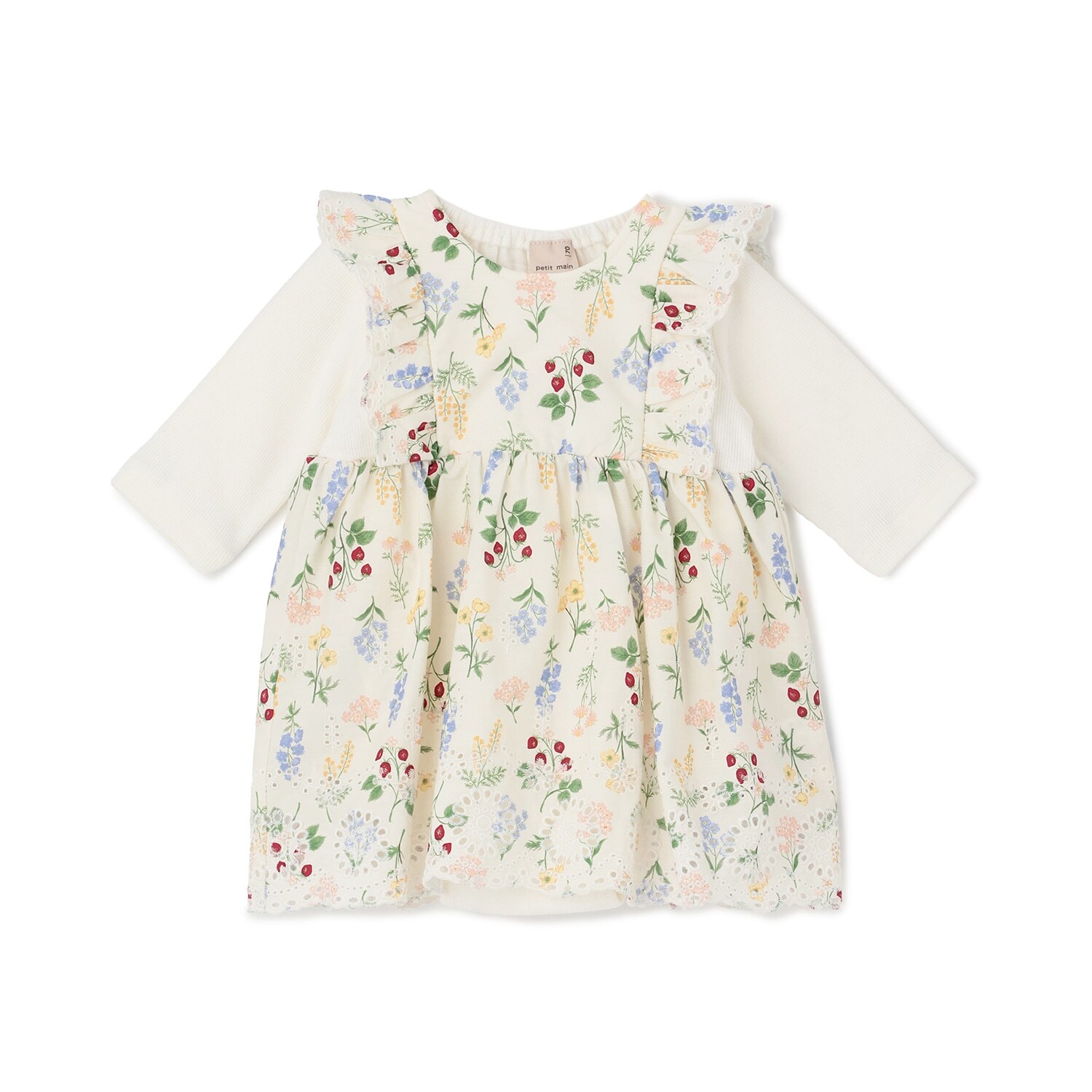 【リンク】ドッキングOP7分袖ロンパース