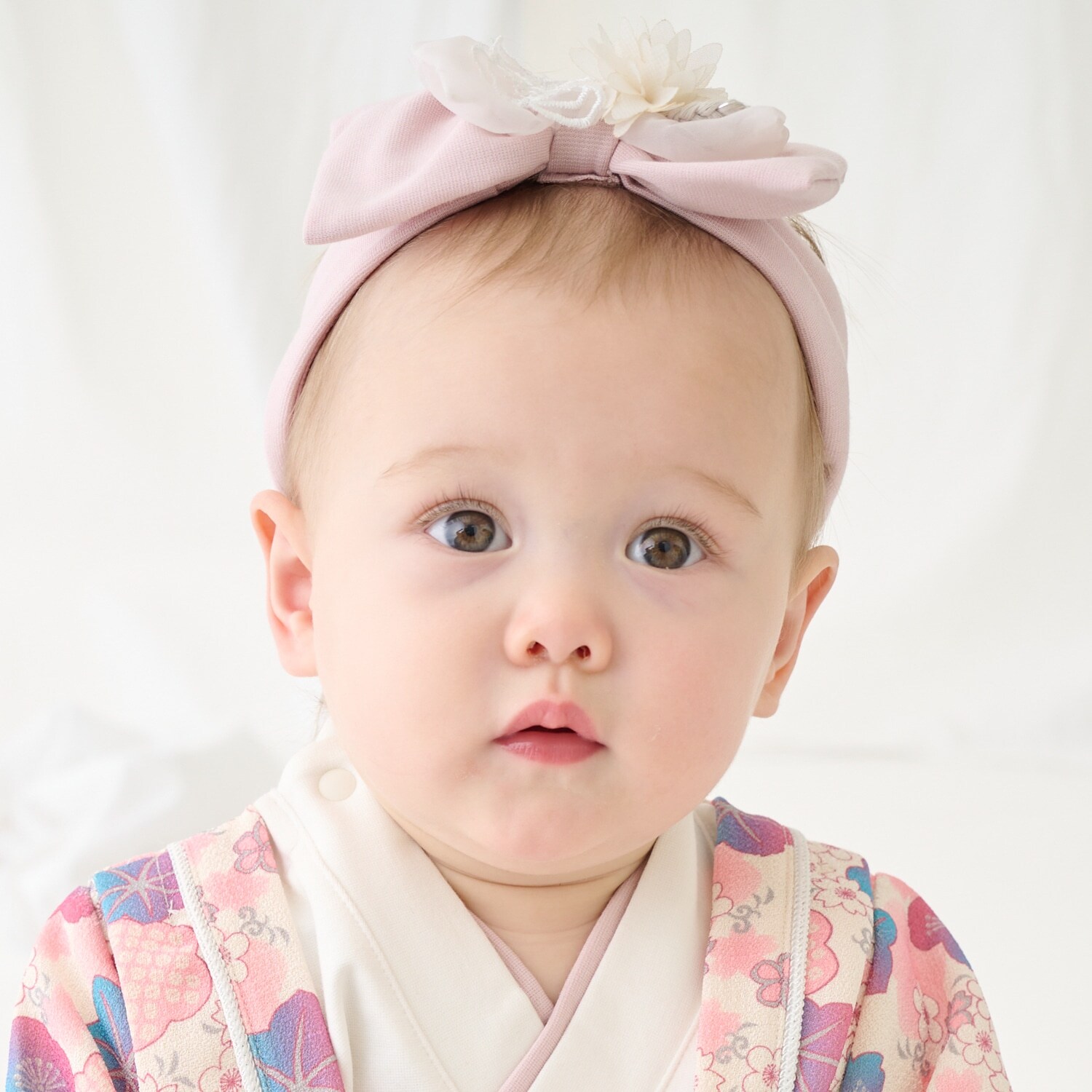 和風リボンヘアバンド