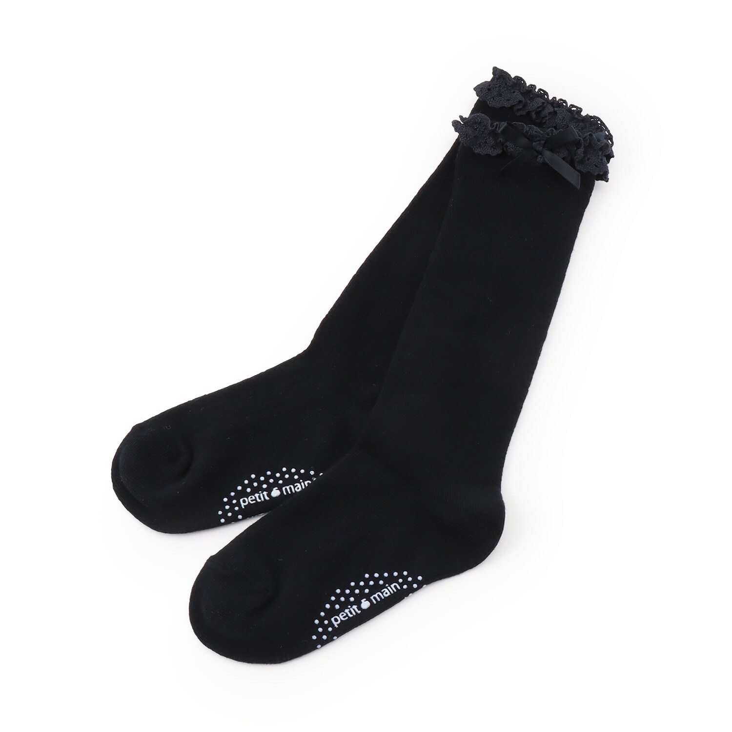 リボンつきハイソックス