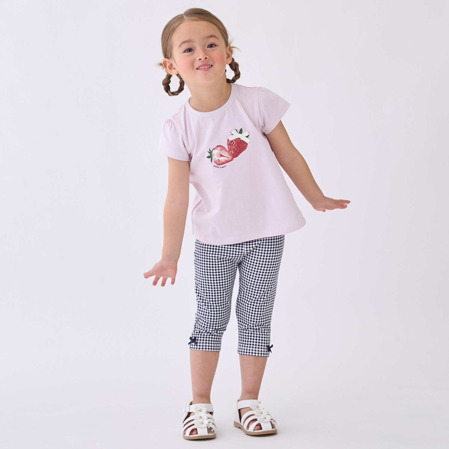 【プティプラ】GIRLS 7分丈レギンス