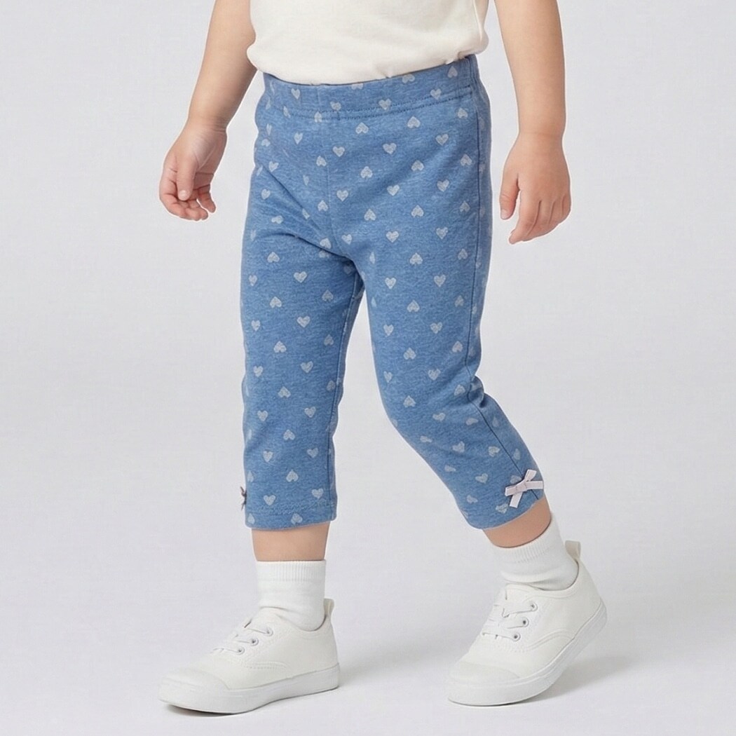 【プティプラ】GIRLS 7分丈レギンス