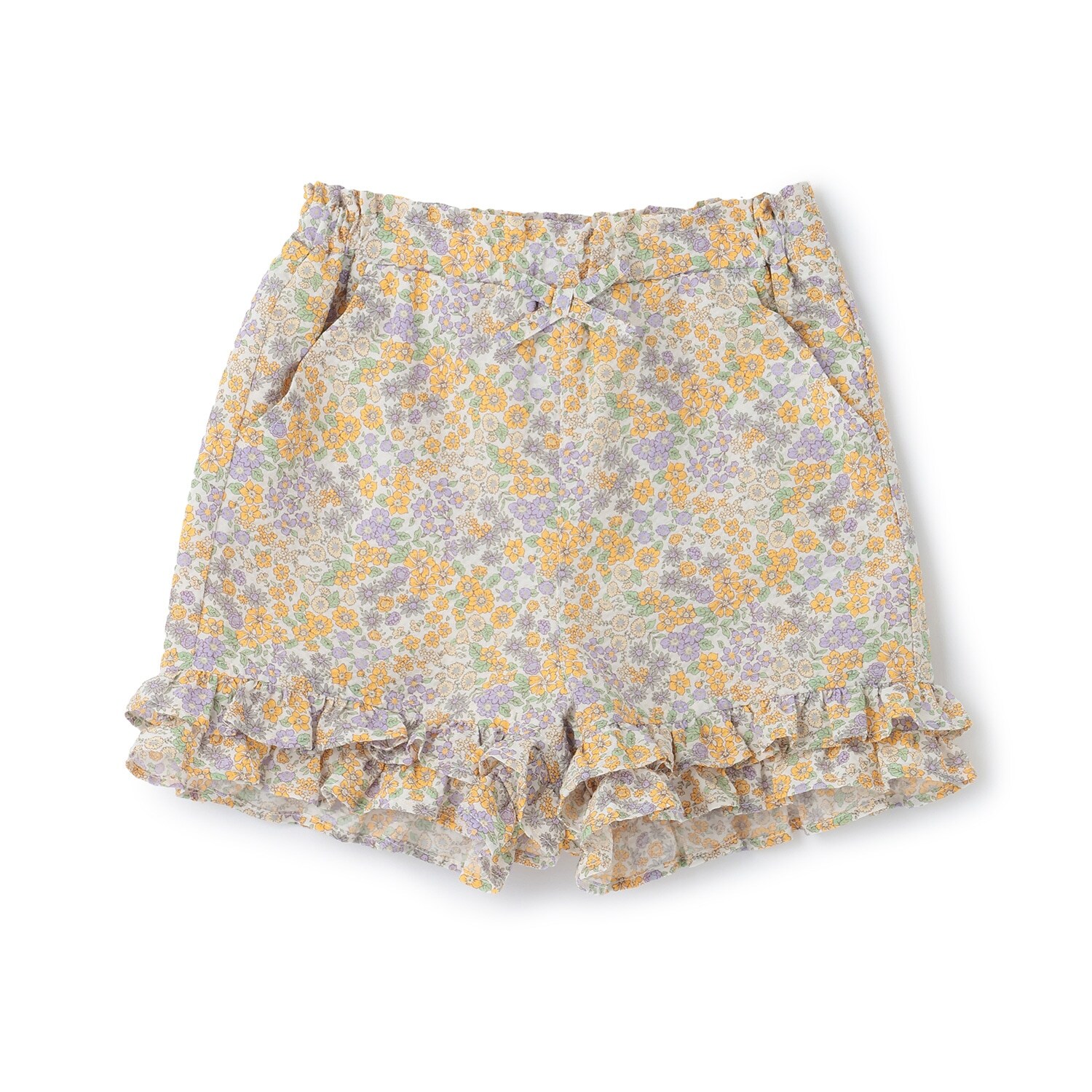 【接触冷感/リンク】ちびフリルショートパンツ