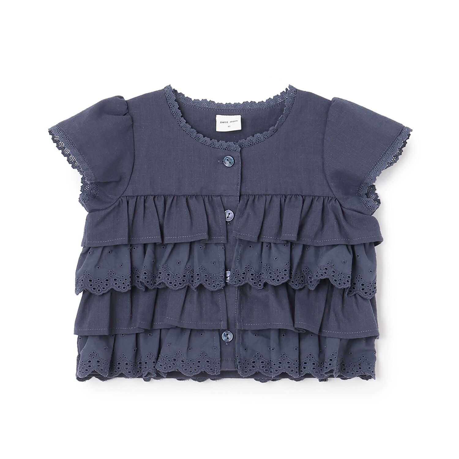 レースフリルトップス