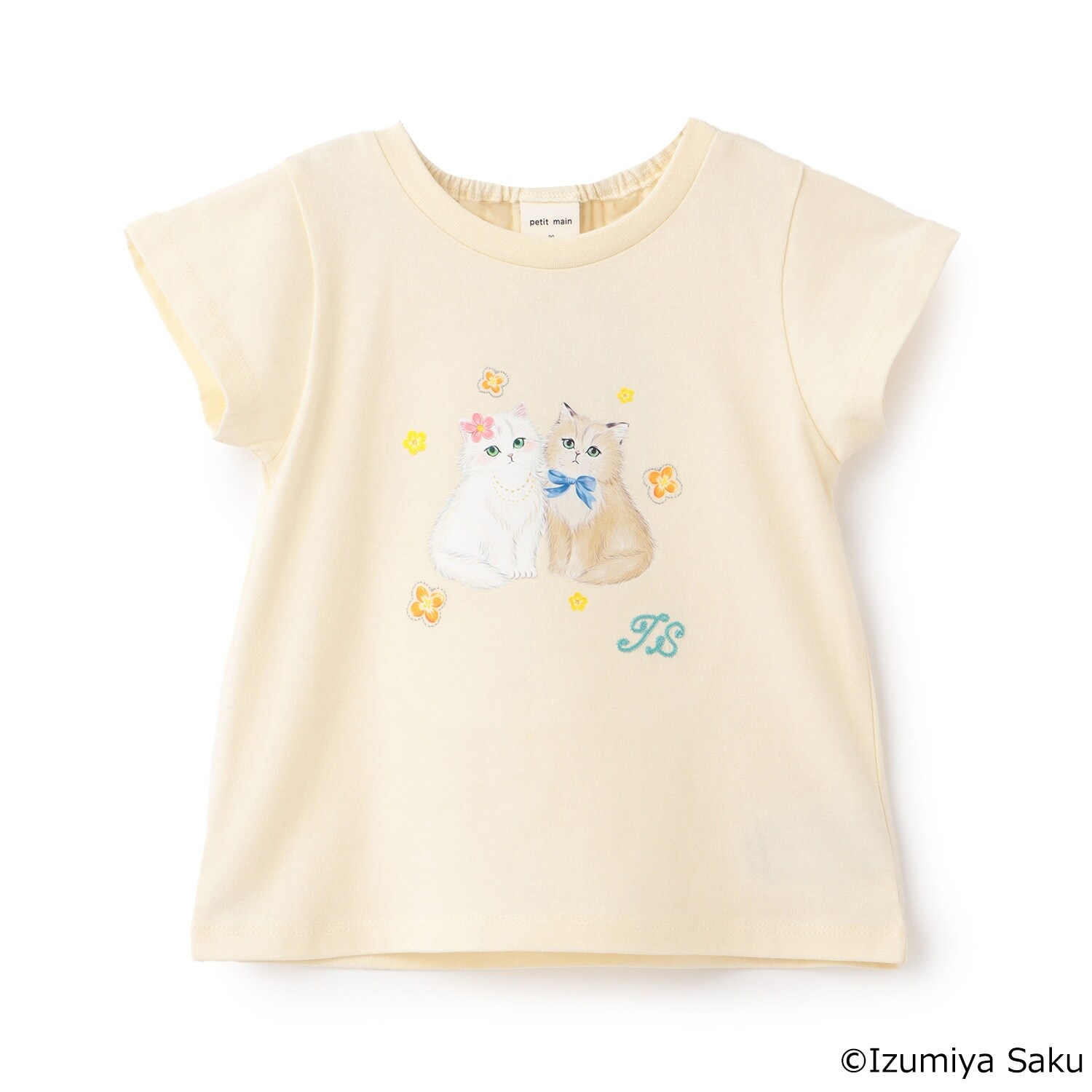 【イズミヤ サク】アニマルプリントTシャツ