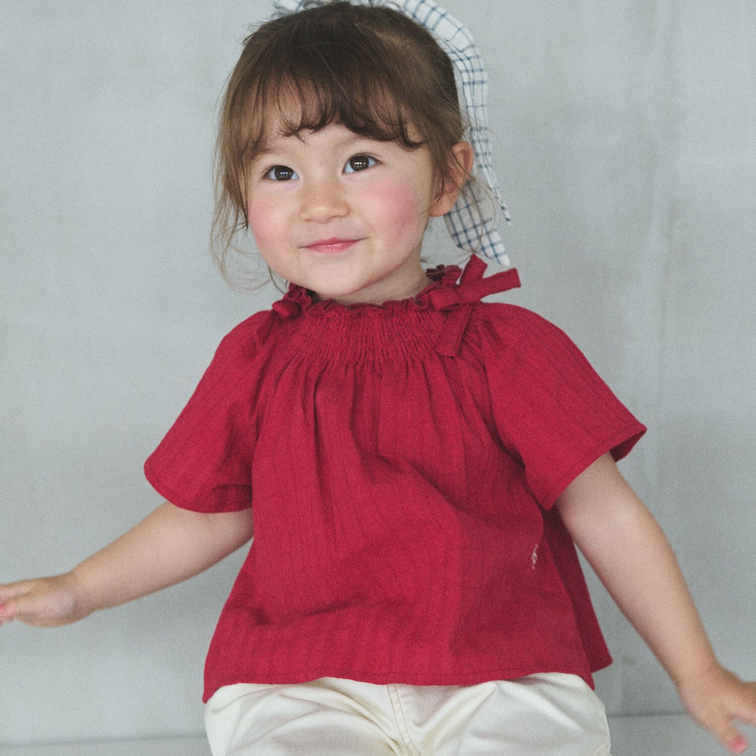 【藤本美貴コラボ】シャーリング2WAYチュニック
