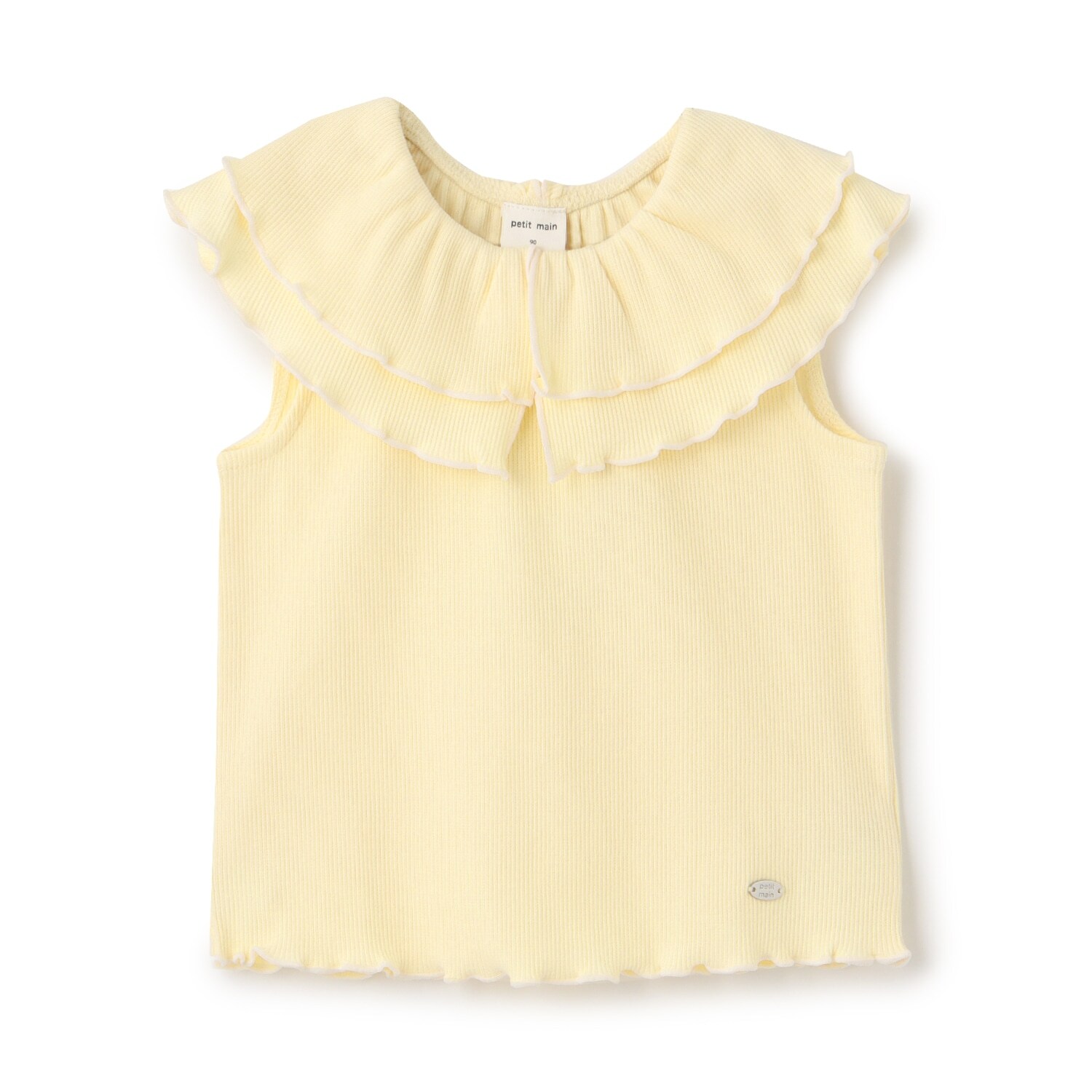 【接触冷感/リンク】メロー衿Tシャツ