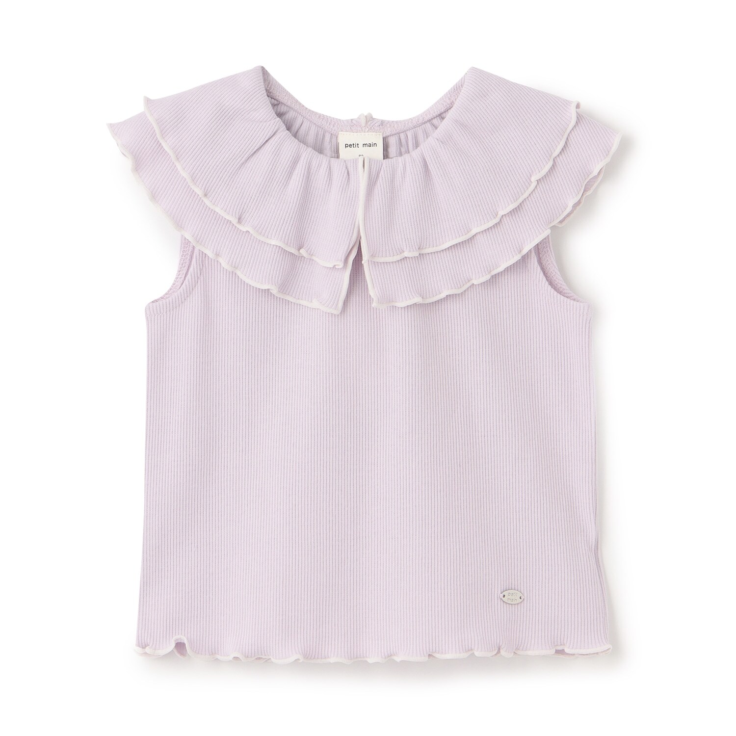 【接触冷感/リンク】メロー衿Tシャツ