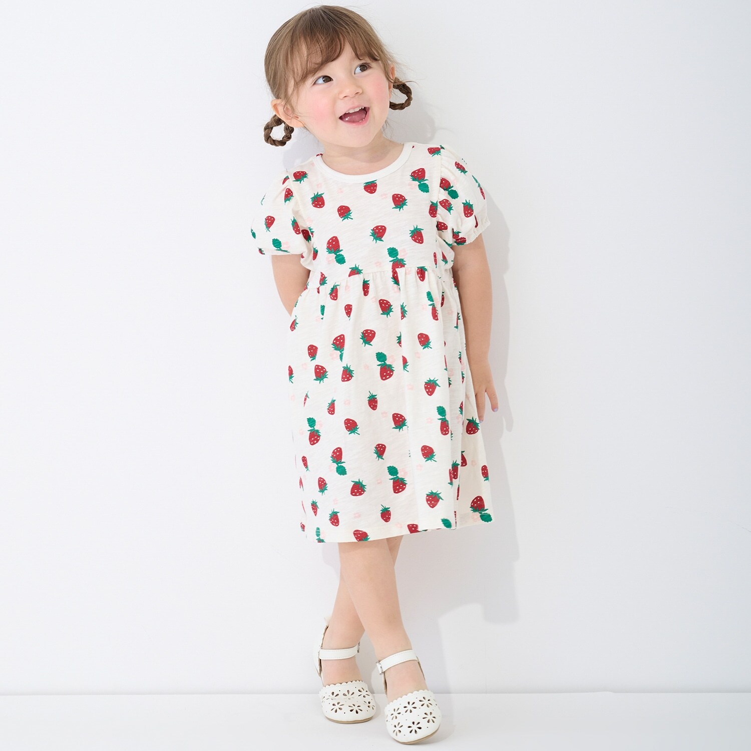【GOODPRICE】カット総柄ワンピース