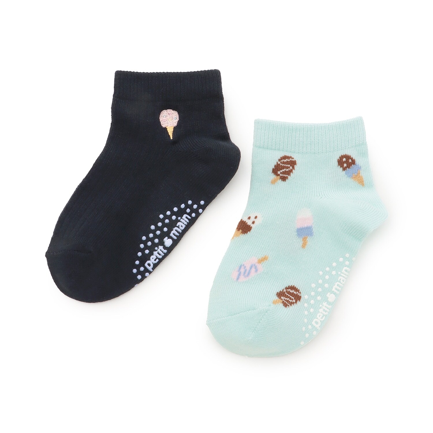 GIRLS吸水速乾ソックス2P