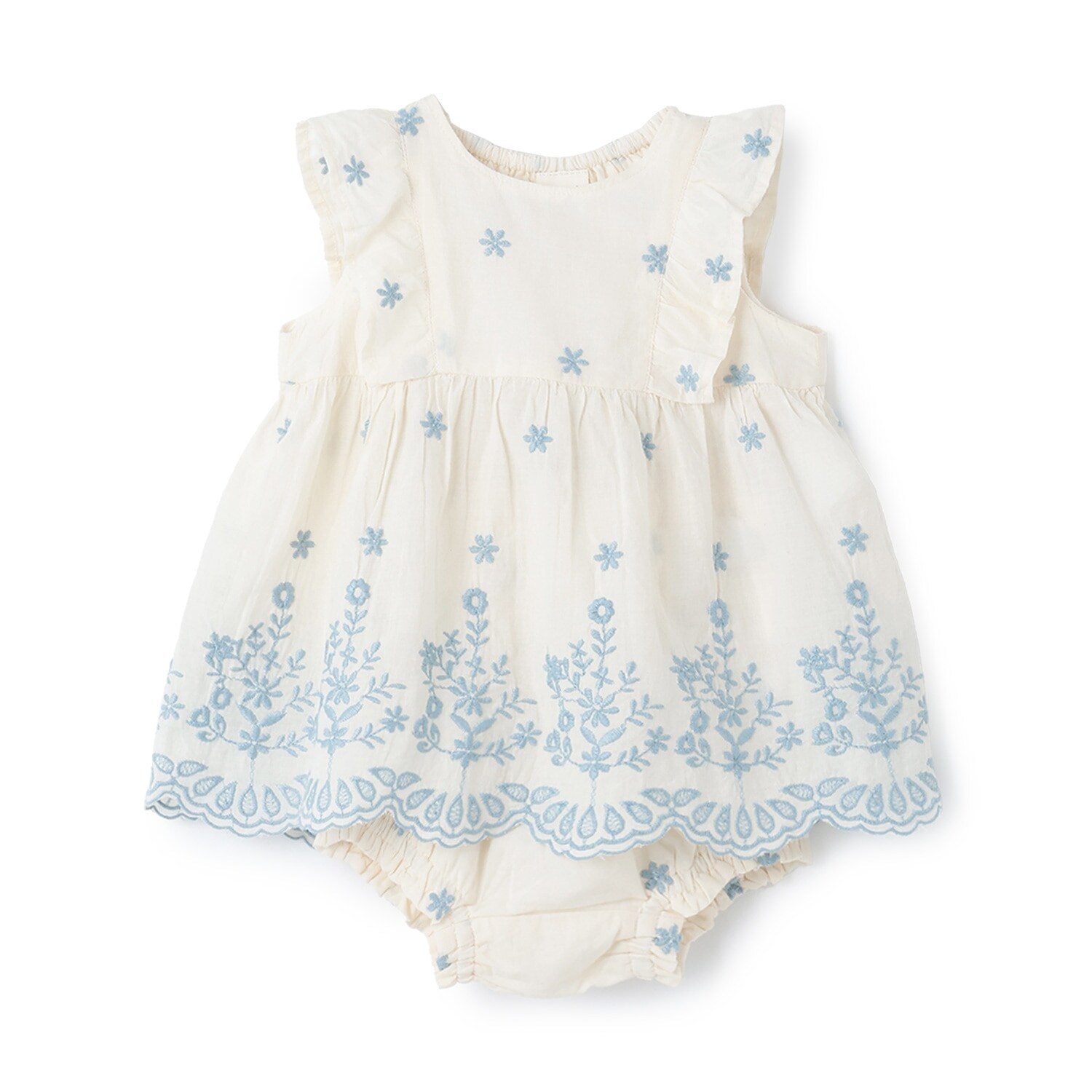 【リンク】インド綿エンブﾞロイダリーセットアップ