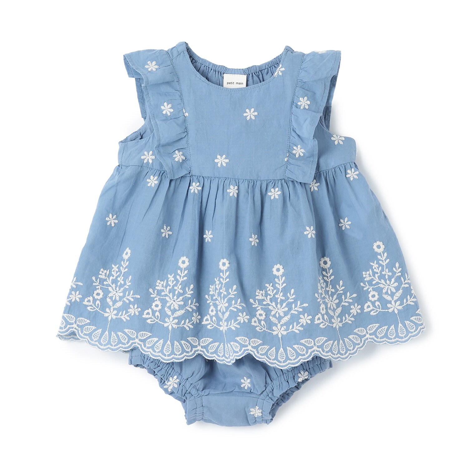 【リンク】インド綿エンブﾞロイダリーセットアップ