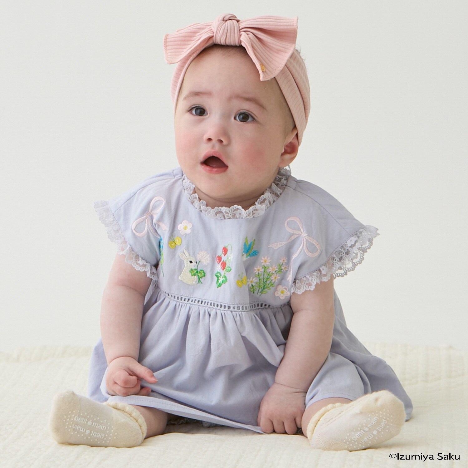 【泉谷 サク】モチーフ刺しゅうセットアップ