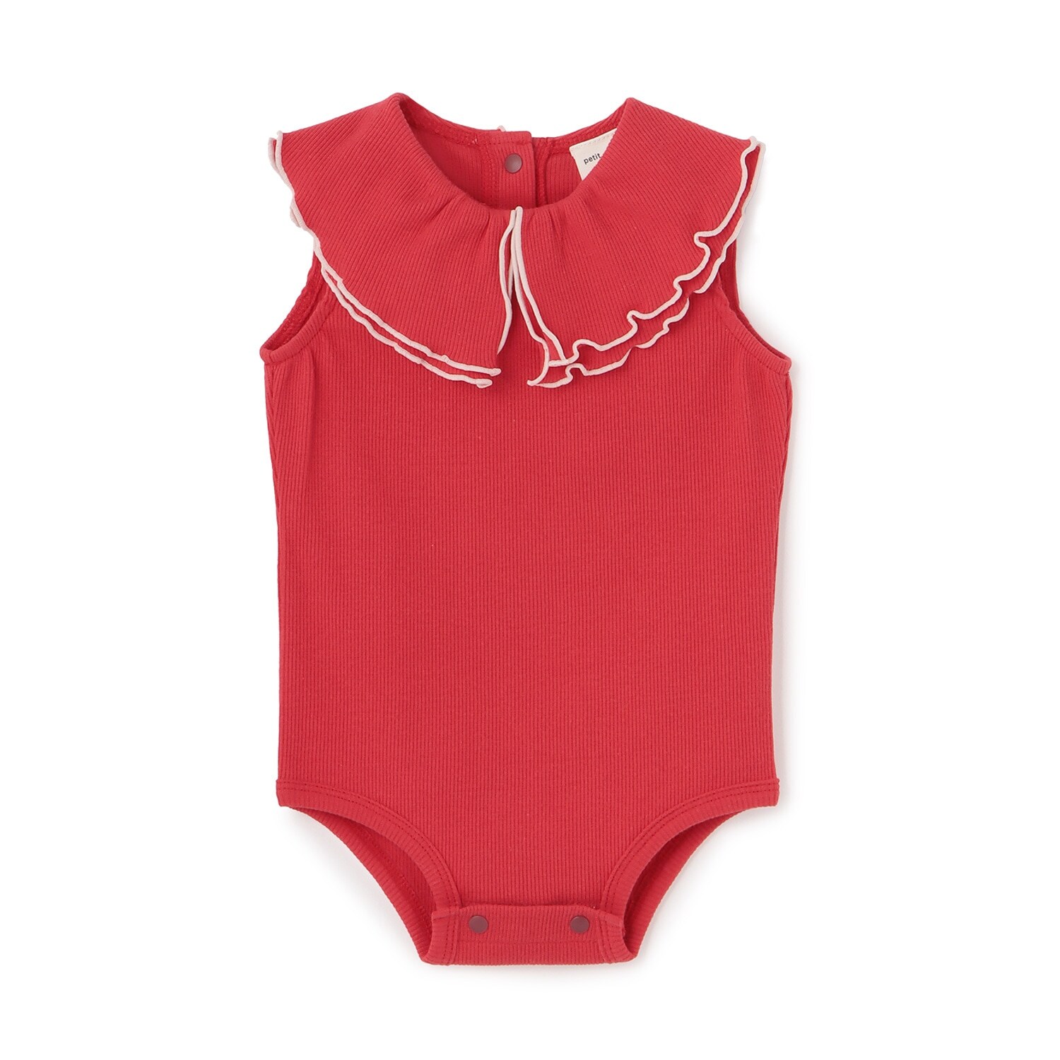 【リンク】メロー衿ロンパース