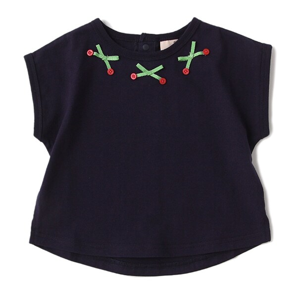 チェリーモチーフラグランTシャツ