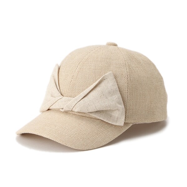 ねじりリボンストローキャップ