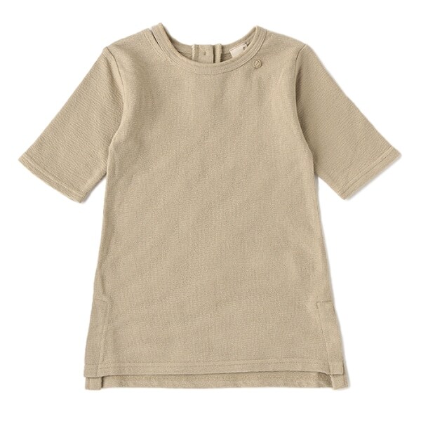 衿スリットTシャツワンピース