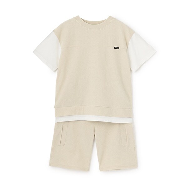 【WEB限定】【接触冷感】ドッキングカットセットアップ(ジュニア)