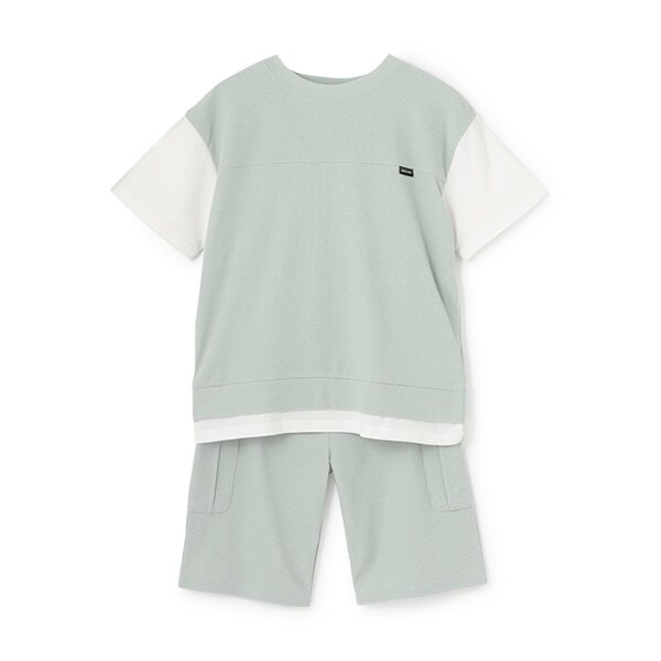 【WEB限定】【接触冷感】ドッキングカットセットアップ(ジュニア)