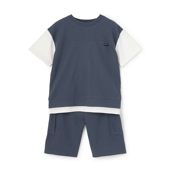 【WEB限定】【接触冷感】ドッキングカットセットアップ(ジュニア)