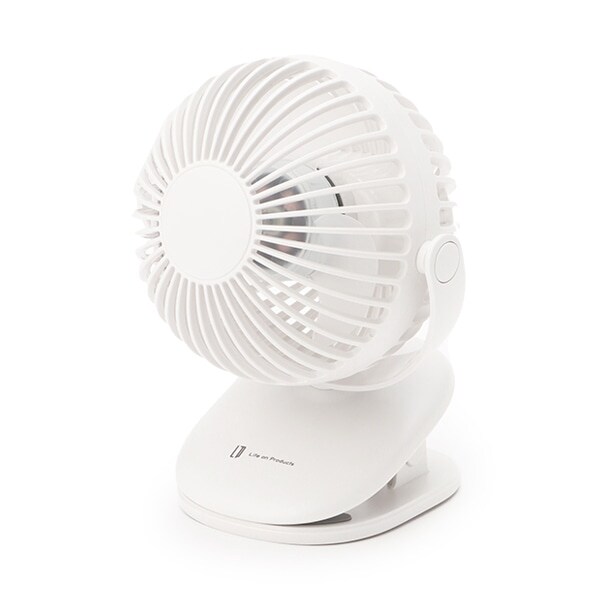 充電式ラウンドクリップファン