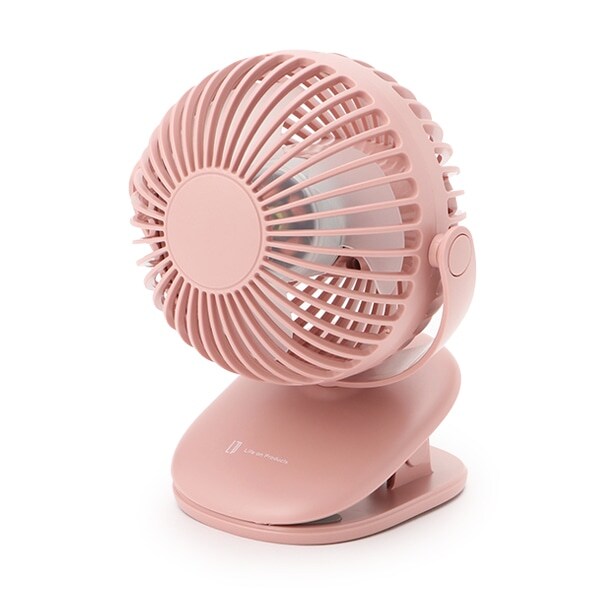 充電式ラウンドクリップファン