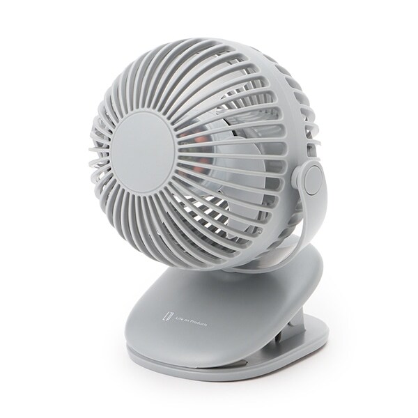 充電式ラウンドクリップファン