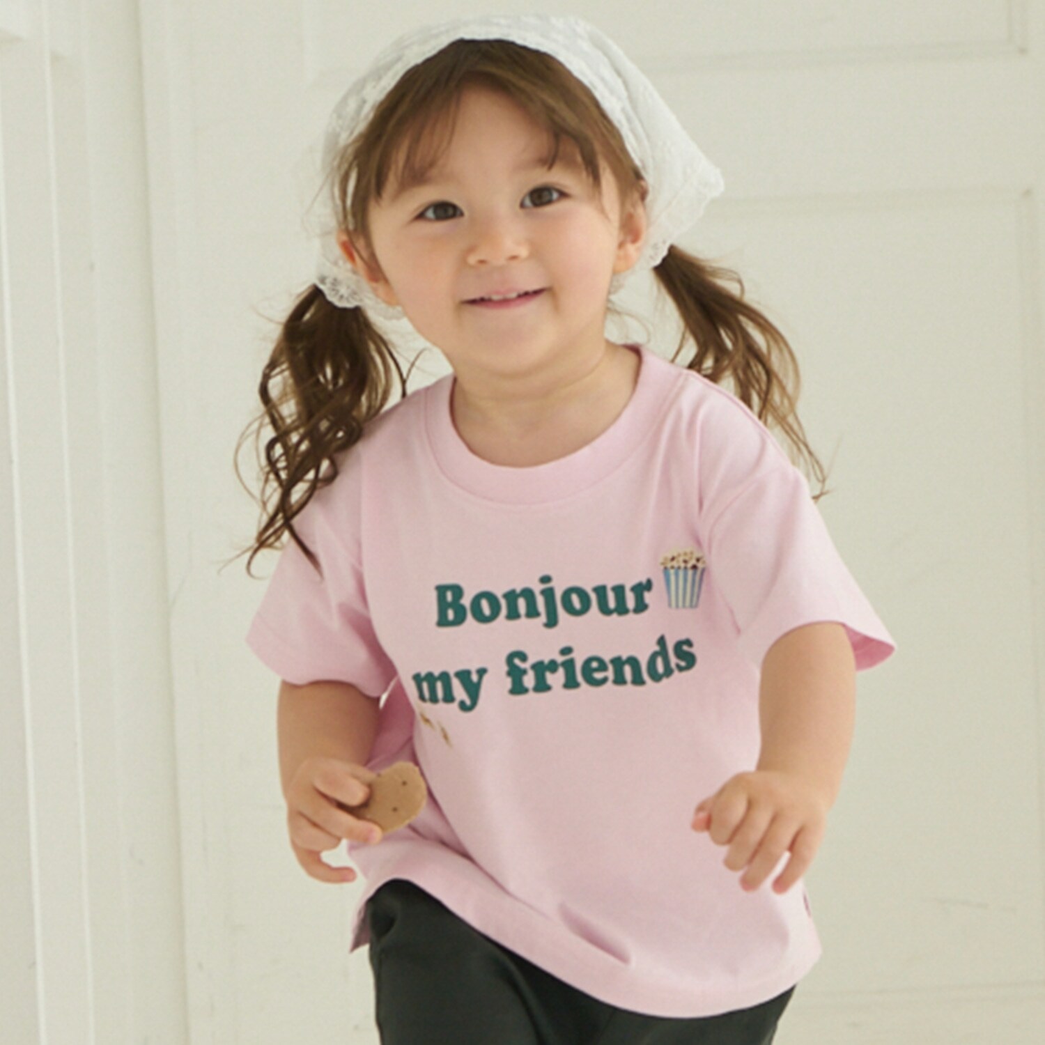 【プティプラ/WEB先行販売】ロゴ半袖Tシャツ