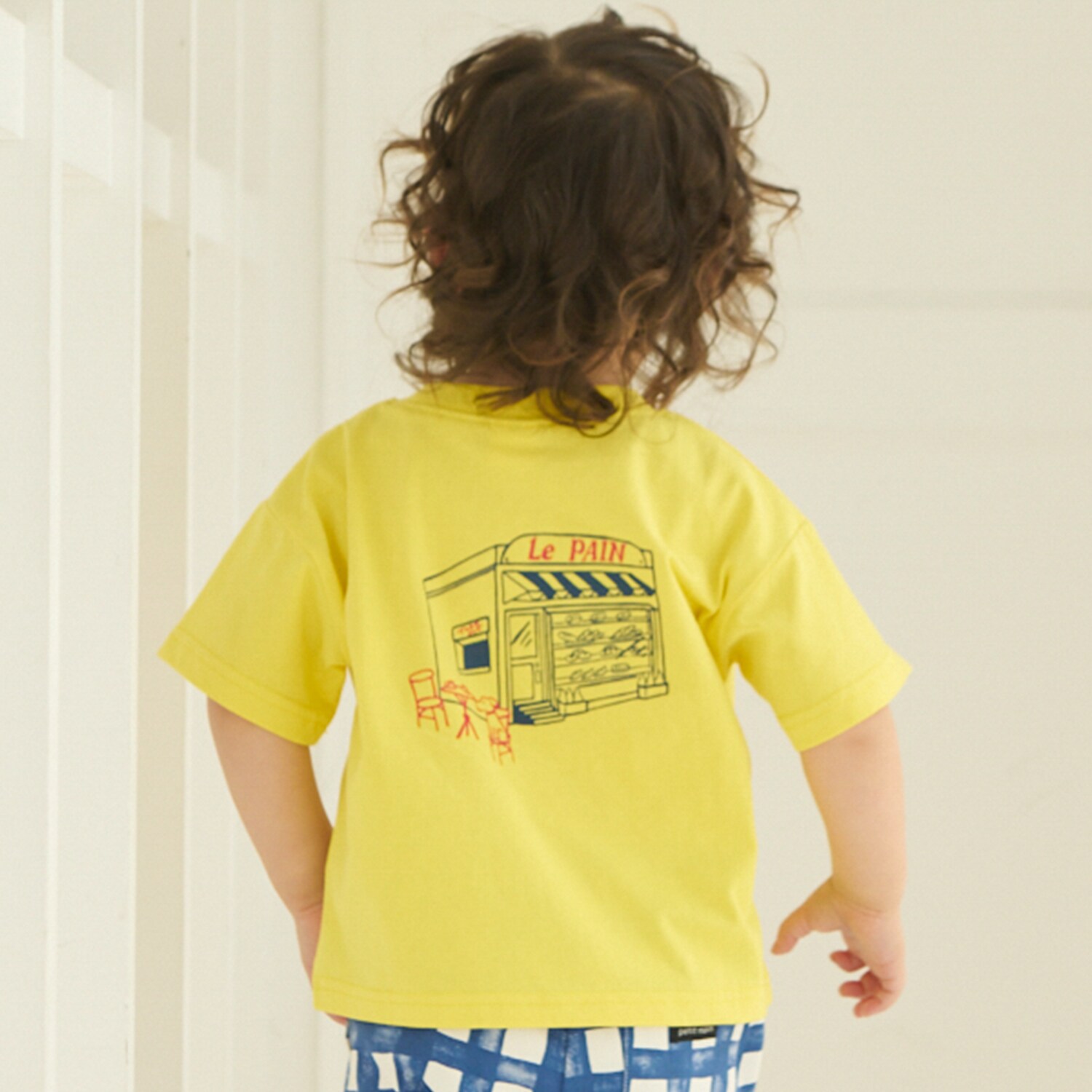 【プティプラ/WEB先行販売】バックプリント半袖Tシャツ