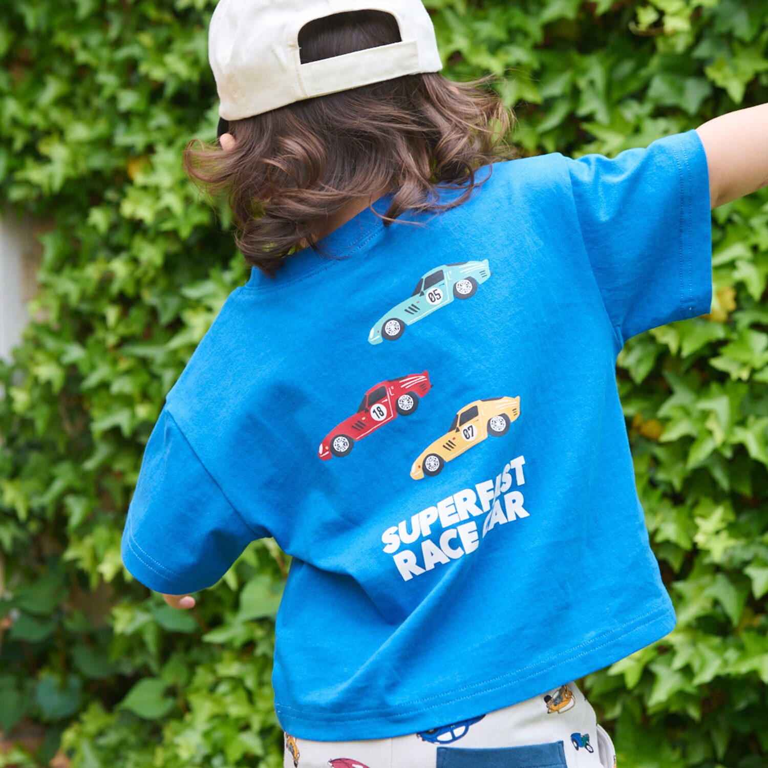 【プティプラ/WEB先行販売】バックプリント半袖Tシャツ