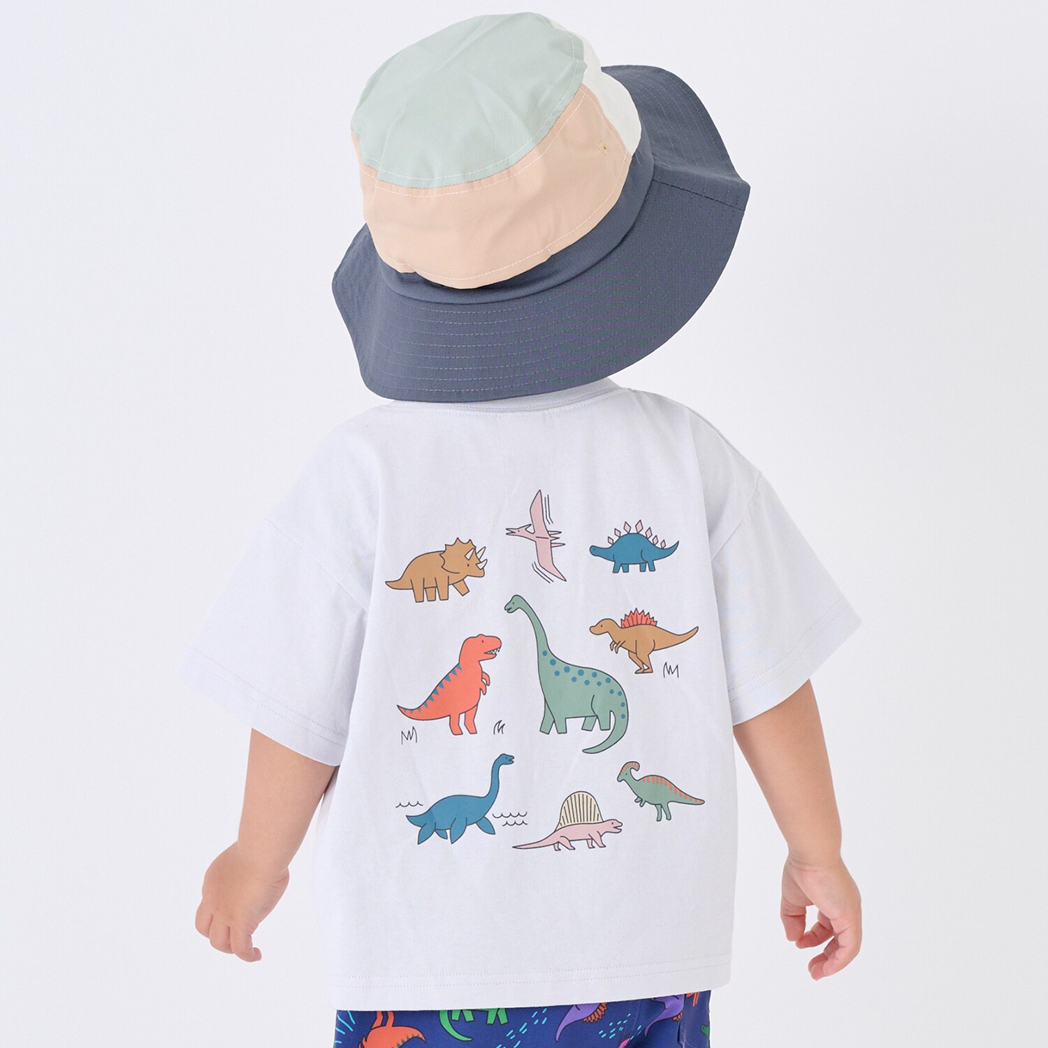 【プティプラ/WEB先行販売】バックプリント半袖Tシャツ