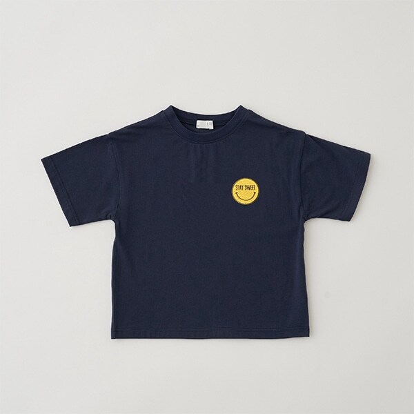 【型崩れしないやわらかコットン】アソートワッペンTシャツ