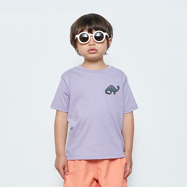 【型崩れしないやわらかコットン】アソートワッペンTシャツ