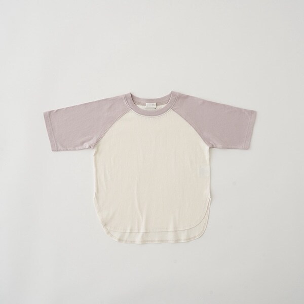 【型崩れしないやわらかコットン】シンプルビッグラグラン半袖Tシャツ