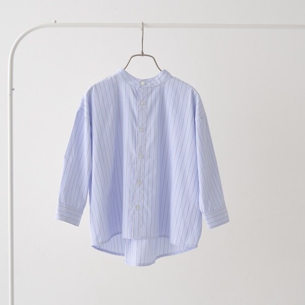 アソートバンドカラービッグシャツ