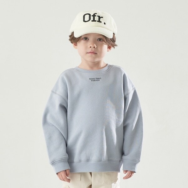 【どっちが前でもOK!】【表コットン毛玉バイバイ裏起毛】刺しゅうスウェット