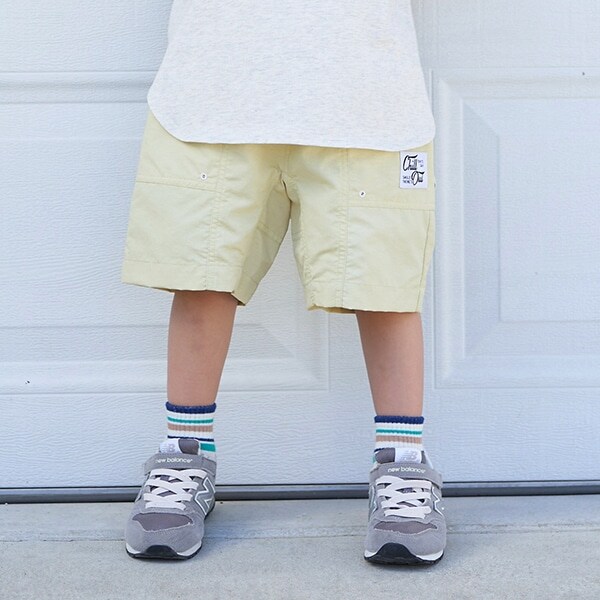 【撥水加工】4分丈パンツ