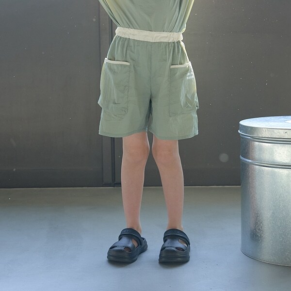 イージーカーゴナイロン4分丈パンツ