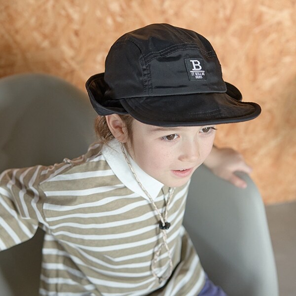 日よけ付きサファリキャップ