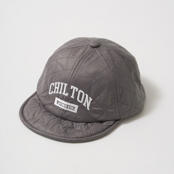 キルティング刺繍キャップ