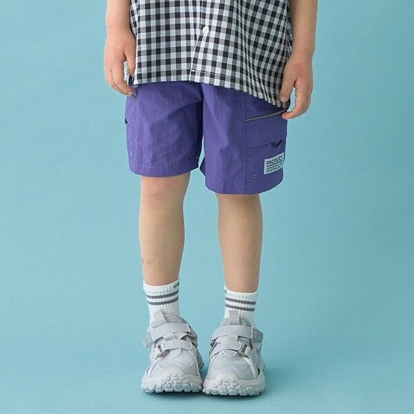 【撥水加工】4分丈パンツ