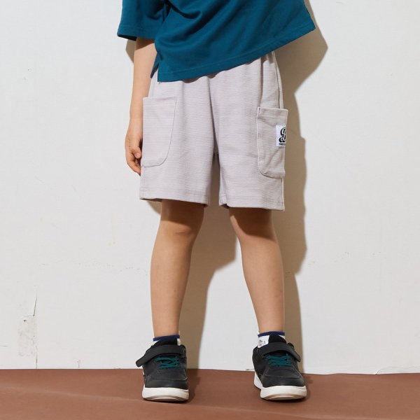 【ともパン】サイドポケット4分丈パンツ