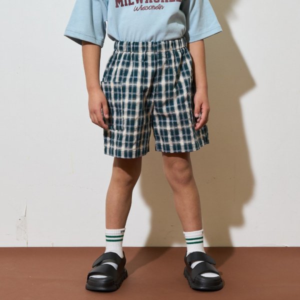 【セットアップ可能】サイドポケットアソート4分丈パンツ