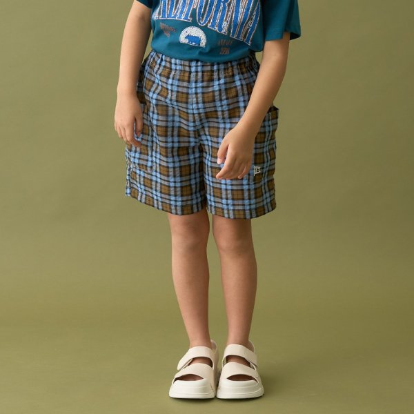 【セットアップ可能】サイドポケットアソート4分丈パンツ